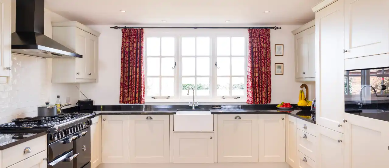 Shaker style kitchen cabinet